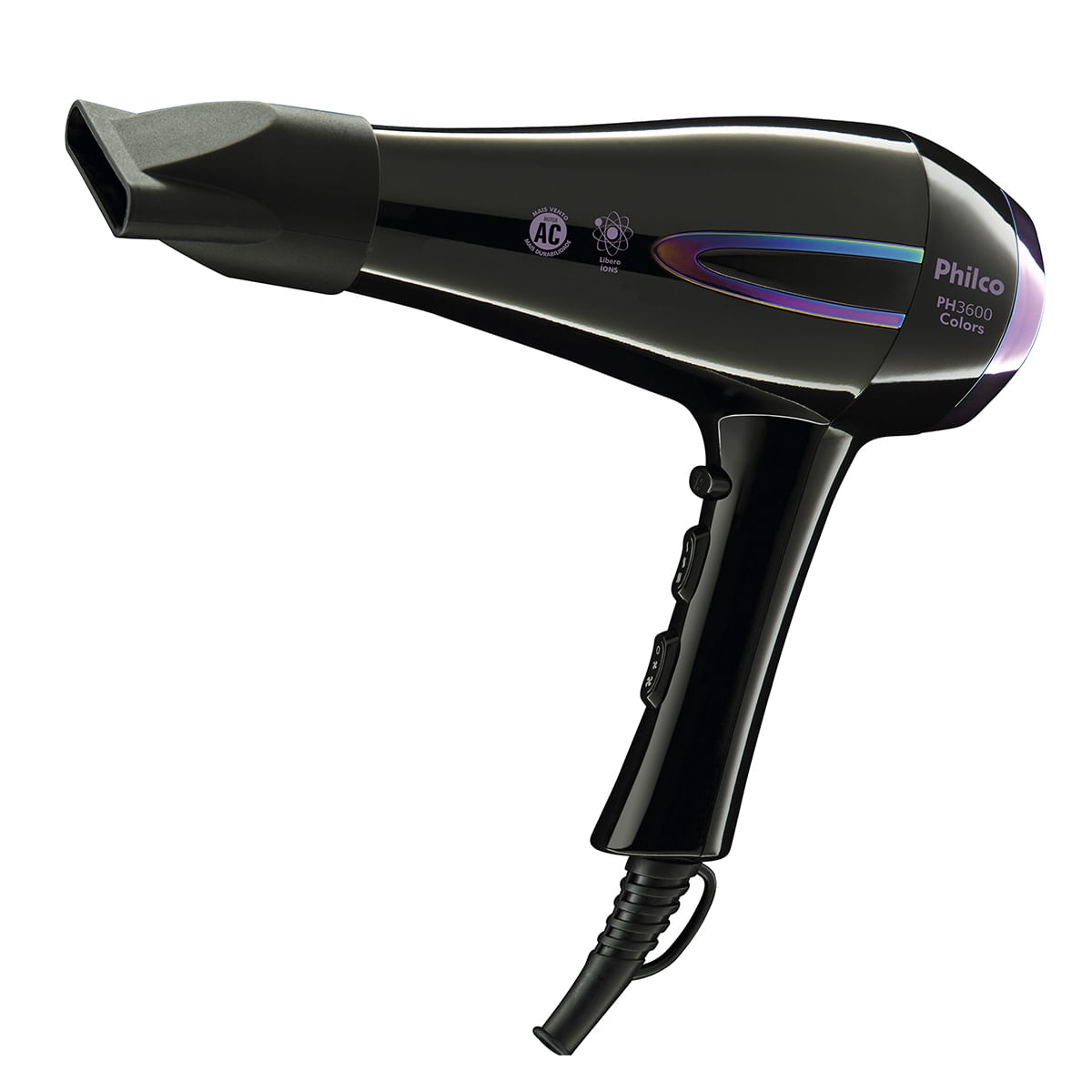 Secador De Cabelo Philco Ph3600 Colors 2000w Philco Philco