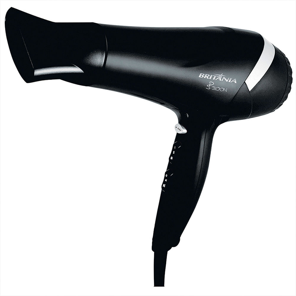 Secador de Cabelo Britânia 2 Temperaturas 2000W SP3100N