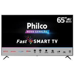 Smart TV Philco 65” PTV65F82SSG 4K QLED – Netflix - Bivolt Menor preço em Smart TV Philco 65” PTV65F82SSG 4K QLED – Netflix - Bivolt