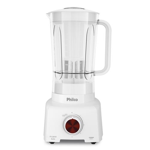 Liquidificador Philco PLQ800 Turbo Rubi 4 velocidades 900W Menor preço em Liquidificador Philco PLQ800 Turbo Rubi 4 velocidades 900W