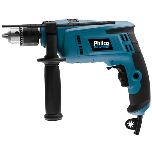 Furadeira Philco Force PFU02 Impacto 750W 2800RPM Profissional Menor preço em Furadeira Philco Force PFU02 Impacto 750W 2800RPM Profissional
