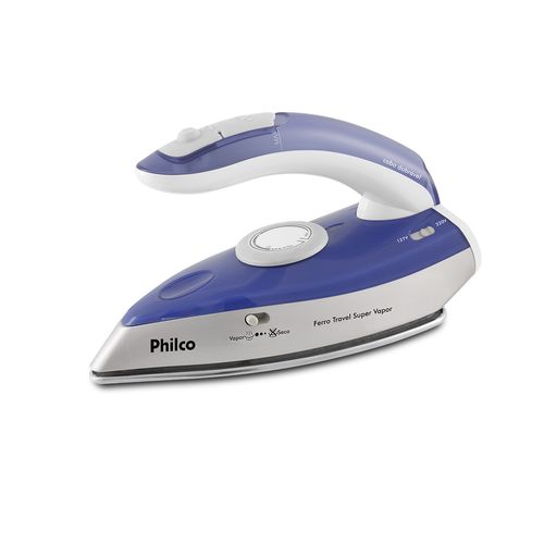 Ferro a Vapor Philco Travel Super Vapor - Outlet - Bivolt Menor preço em Ferro a Vapor Philco Travel Super Vapor - Outlet - Bivolt