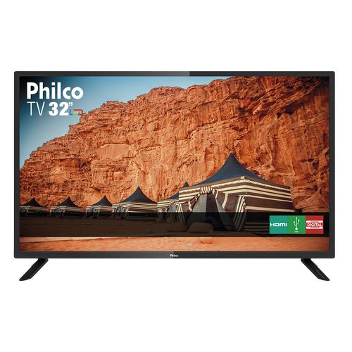 TV Backlight D-LED 32" Philco PTV32F10D HD Receptor Digital Integrado - Bivolt Menor preço em TV Backlight D-LED 32" Philco PTV32F10D HD Receptor Digital Integrado - Bivolt
