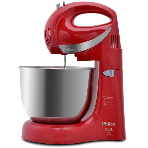 Batedeira Philco Paris Inox Duo Mixer Turbo 2 Vermelha 350W é ruim? Batedeira Philco Paris Inox Duo Mixer Turbo 2 Vermelha 350W é boa?