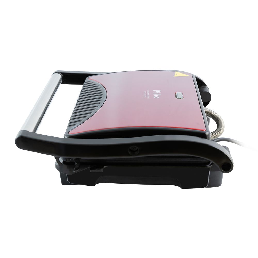Sanduicheira e Grill Philco Press Inox Red 1200W Philco