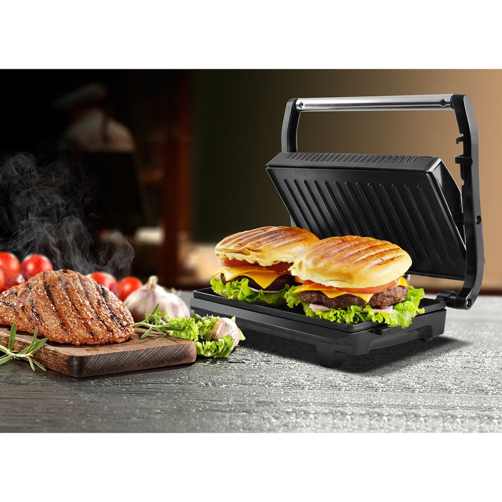 Sanduicheira e Grill Philco Press Inox Red 1200W Philco