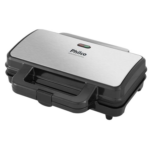 Sanduicheira e Grill Philco PGR02I Inox Antiaderente 900W - Outlet Menor preço em Sanduicheira e Grill Philco PGR02I Inox Antiaderente 900W - Outlet