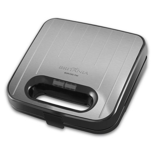 Sanduicheira e Grill Britânia BGR25IG Flat Revestimento Gold 750W Menor preço em Sanduicheira e Grill Britânia BGR25IG Flat Revestimento Gold 750W