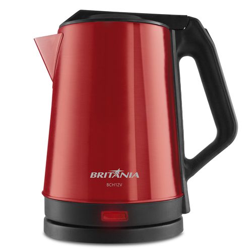 Chaleira Elétrica Britânia BCH12V Inox 1,9L Menor preço em Chaleira Elétrica Britânia BCH12V Inox 1,9L
