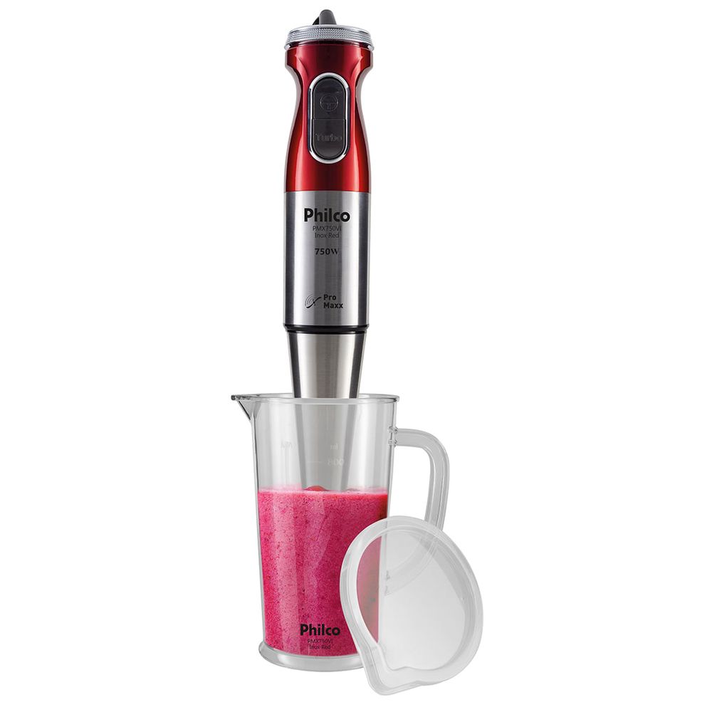 Mixer Philco PMX750VI Inox Red 750W Outlet Philco