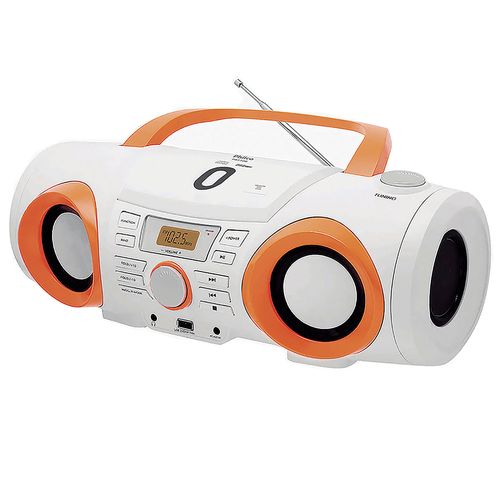 Boombox Philco PB130B CD Player - Outlet - Bivolt Menor preço em Boombox Philco PB130B CD Player - Outlet - Bivolt
