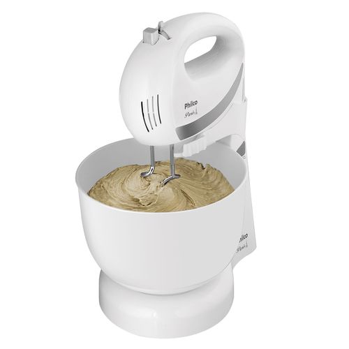 Batedeira Paris Philco 2 Tigelas 4 Velocidades Branco - Outlet Menor preço em Batedeira Paris Philco 2 Tigelas 4 Velocidades Branco - Outlet