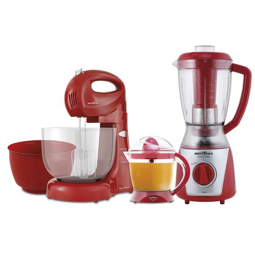 Kit Britânia Cozinha 3 Em 1 BKT07V - Outlet Menor preço em Kit Britânia Cozinha 3 Em 1 BKT07V - Outlet