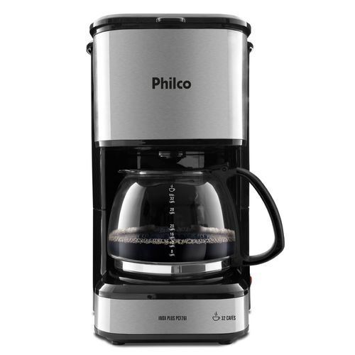Cafeteira Inox Plus Philco PCF42I Base com Aquecimento 1,2 Litro - Outlet Menor preço em Cafeteira Inox Plus Philco PCF42I Base com Aquecimento 1,2 Litro - Outlet