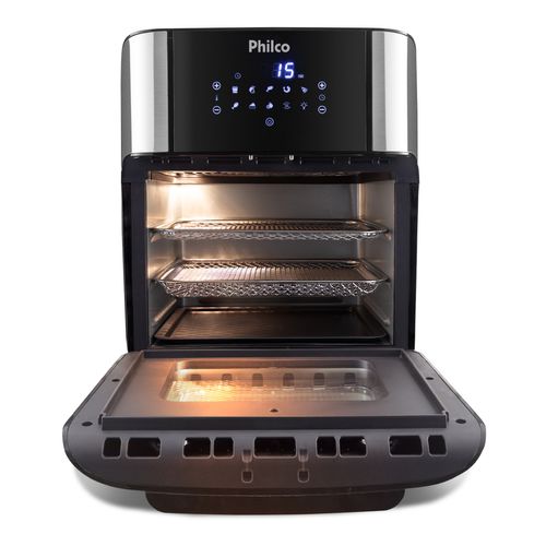 Fritadeira Air Fryer Oven Philco PFR2200 4 Em 1 12L 1800W - Philco Club