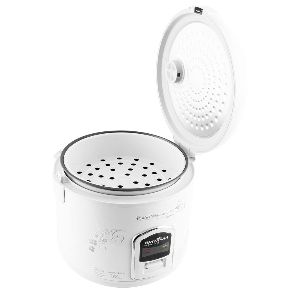 Panela De Arroz Britania Pa10 Prime Branca Outlet Britânia Loja Virtual