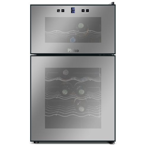 Adega de Vinhos Philco PH24 DZ 24 Garrafas 2 Portas - Outlet Menor preço em Adega de Vinhos Philco PH24 DZ 24 Garrafas 2 Portas - Outlet