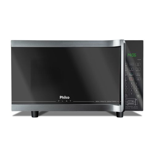 Micro-ondas Philco PMO28TF Flat Sem Prato Giratório 28L 1400W - Outlet Menor preço em Micro-ondas Philco PMO28TF Flat Sem Prato Giratório 28L 1400W - Outlet