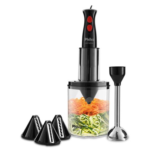 Mixer Philco Maxxfit Spiralizer PMX07P 350W - Outlet Menor preço em Mixer Philco Maxxfit Spiralizer PMX07P 350W - Outlet