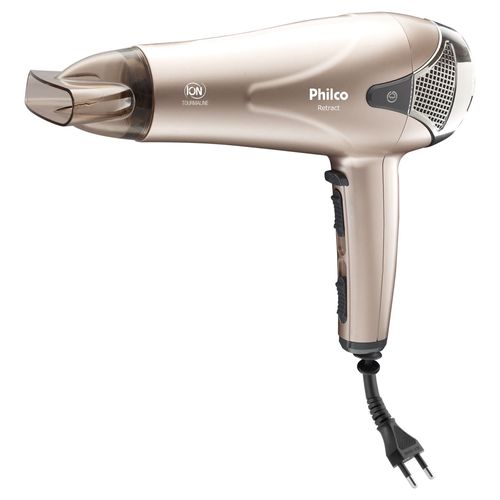 Secador de Cabelo Philco 2000W Retract PSC06RG - Outlet Menor preço em Secador de Cabelo Philco 2000W Retract PSC06RG - Outlet