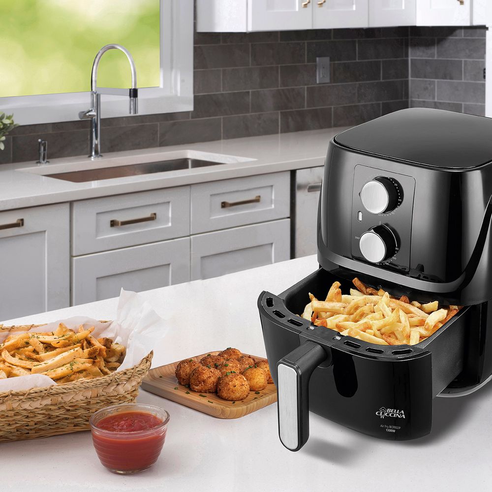 Fritadeira Air Fryer Bella Cuccina BCFR02P 3L 1300W - Britânia | Loja ...