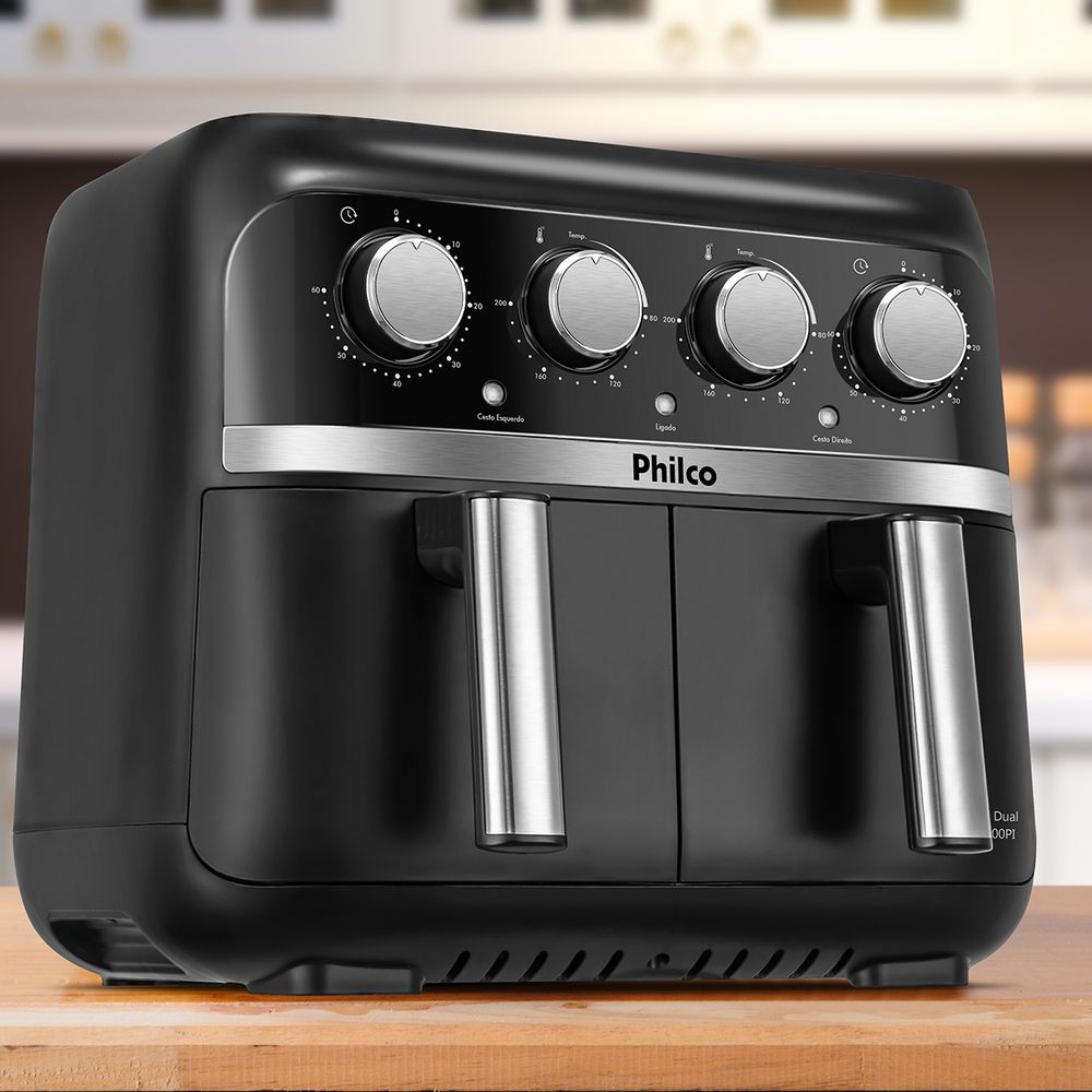 FritadeiraAirFryDualPhilcoPFR3000PI