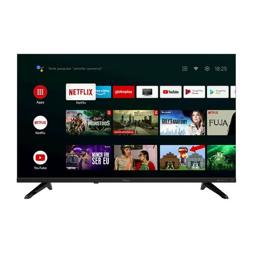 Smart TV 40” Led PTV40E30AGSF Android TV Dolby Audio - Bivolt Menor preço em Smart TV 40” Led PTV40E30AGSF Android TV Dolby Audio - Bivolt
