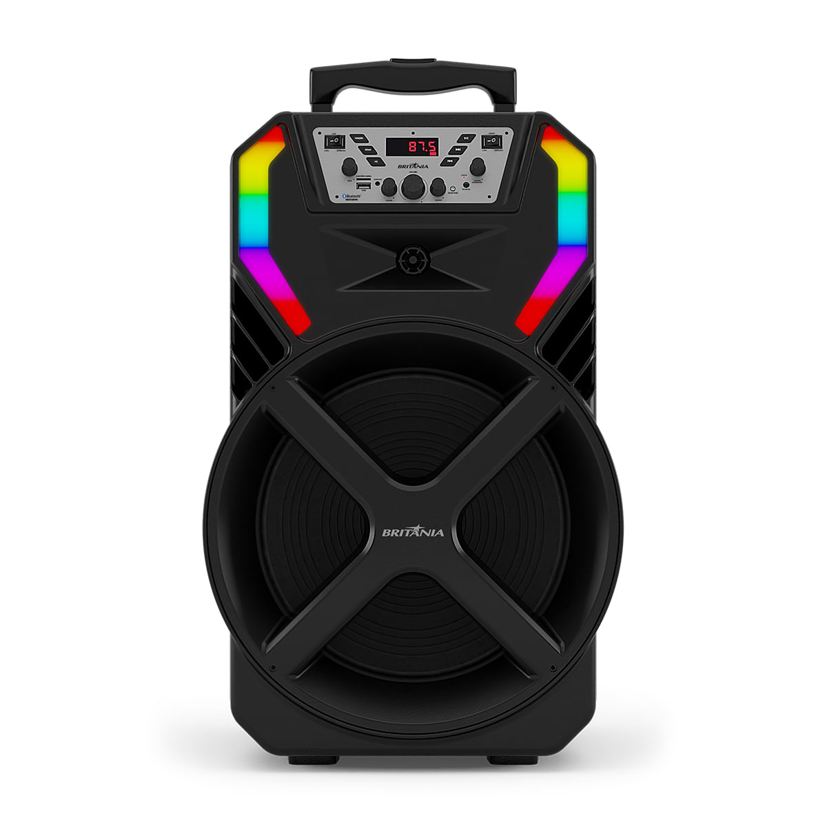 Caixa de Som Amplificada Britânia BCX12100 Woofer 12” 700W