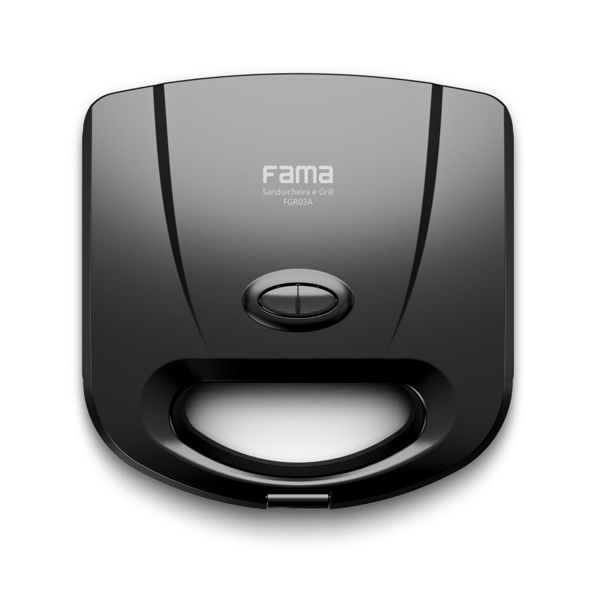 Sanduicheira e Grill Fama Dupla Resistência 750W FGR03A