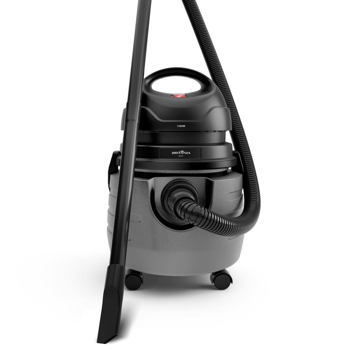 Aspirador de Pó Britânia 20L Função Sopro 1500W BAS87