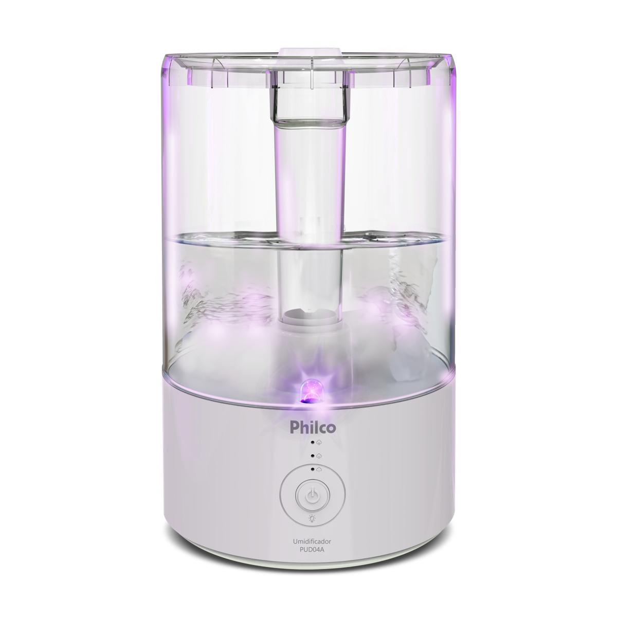 Umidificador 3 em 1 Philco 4,2L Óleos essenciais PUD04A