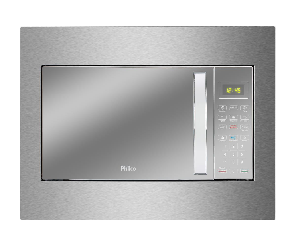 Micro-ondas de Embutir 28L Philco Limpa Fácil 1400W PMB30E