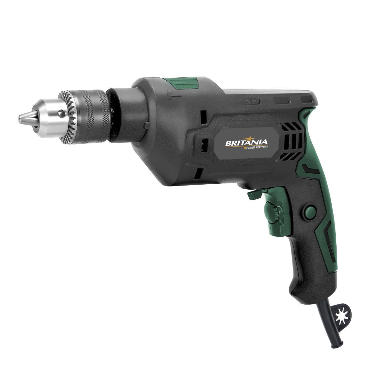 Furadeira de Impacto Britânia 850W 3000RPM 13mm BFUE04