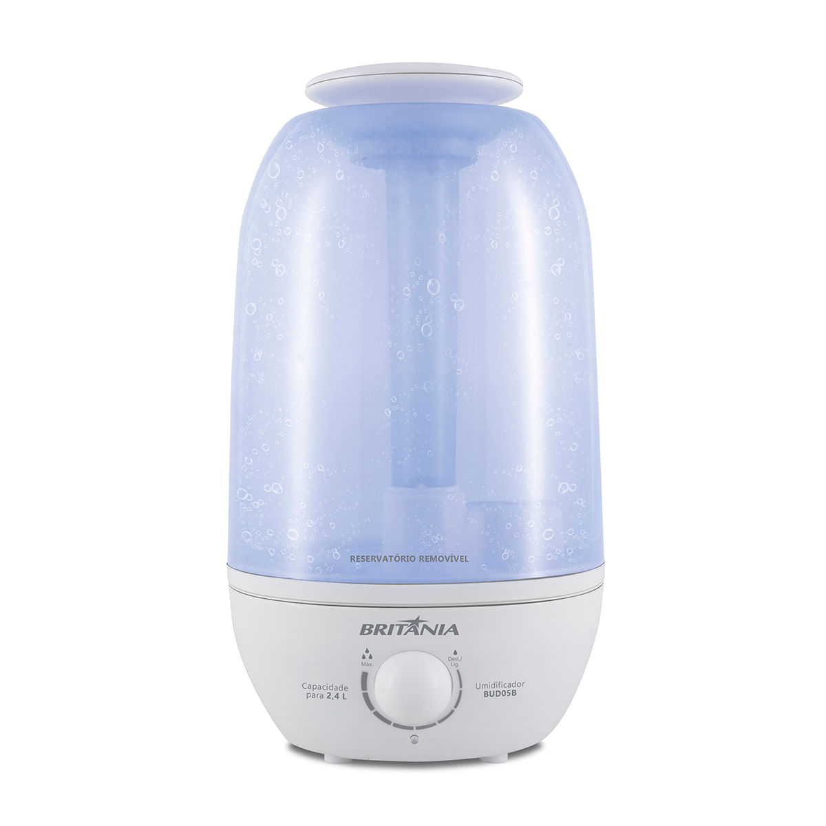Umidificador de Ar Britânia 2,4L Autonomia de 12h BUD05B