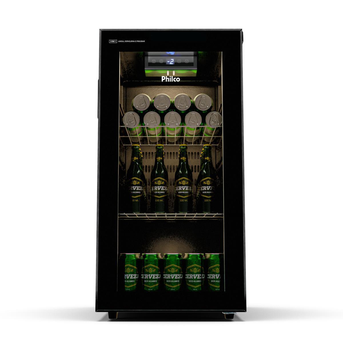 Cervejeira Philco 96L 3 em 1 PCV09A