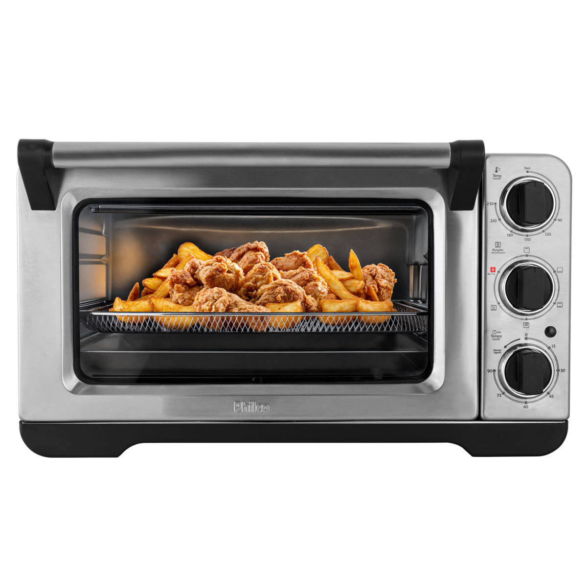Forno Elétrico Air Fry Philco 36L Inox 1800W PFE36S - Outlet