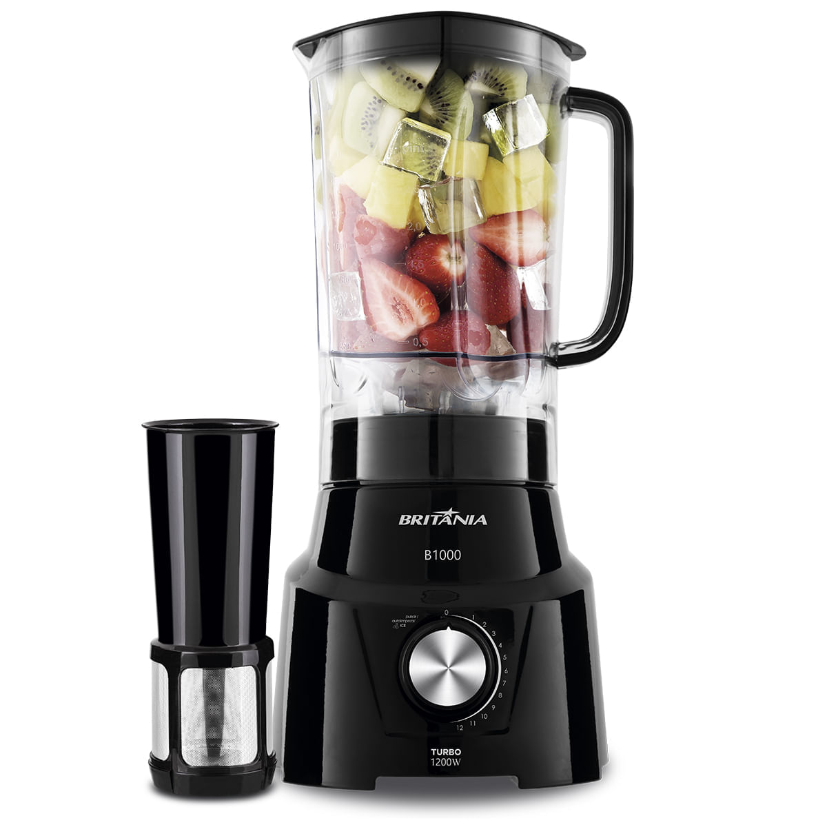 Liquidificador Britânia 3L 1200W 6 lâminas Pro Maxx B1000P