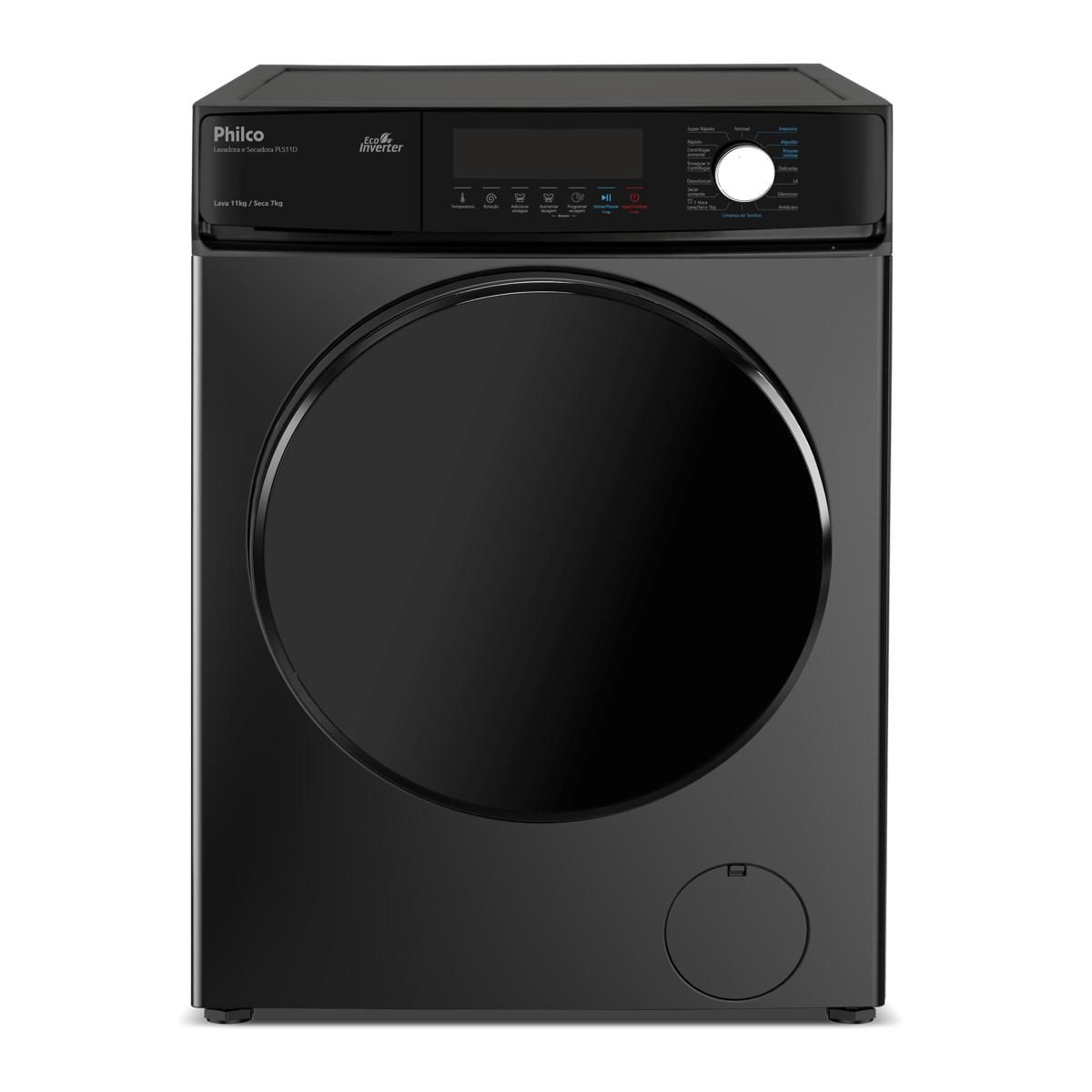 Lava e Seca 11Kg Philco Interver Plus 16 programas PLS11D