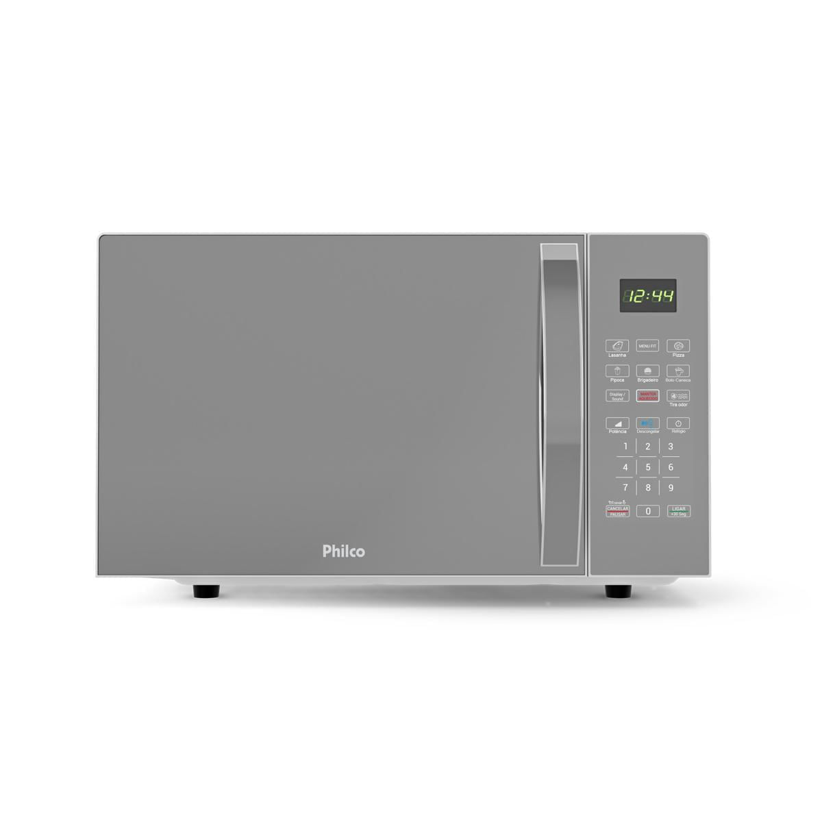 Micro-ondas 33L Philco Pintura Limpa Fácil PMO38S