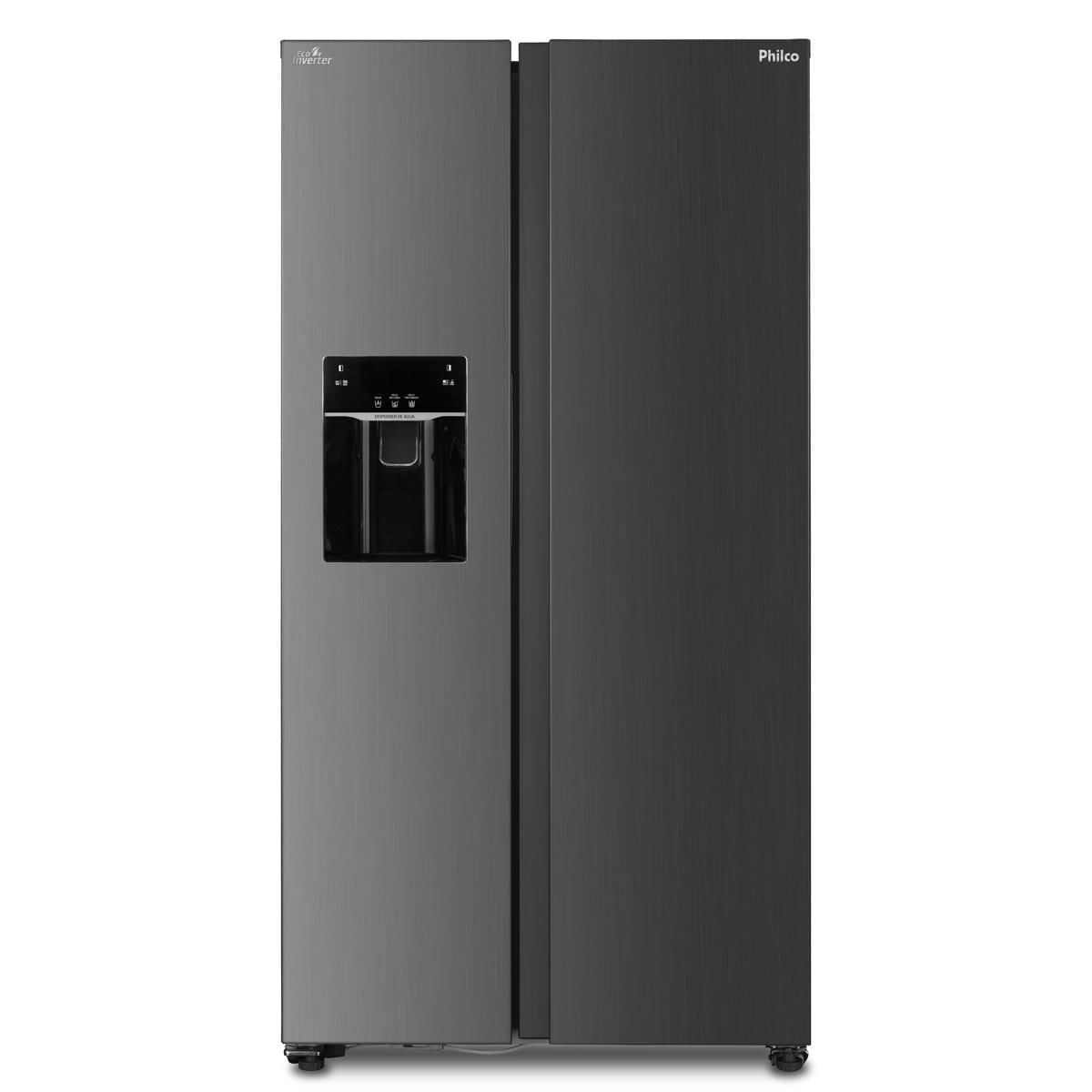 Geladeira 513L Philco Side By Side Inverter PRF613ID