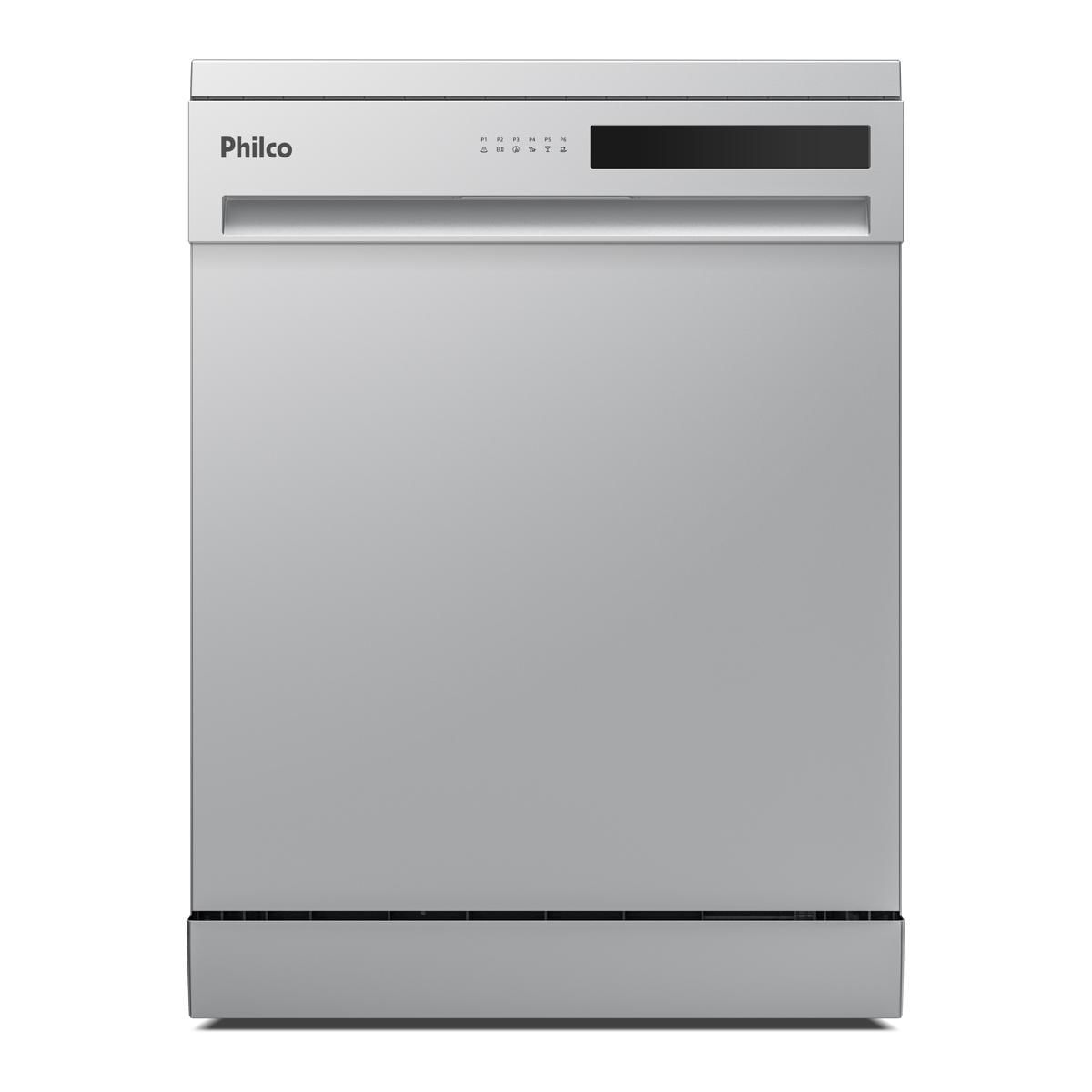 Lava Louças Philco 14 Serviços Inox Painel Digital PLL14A