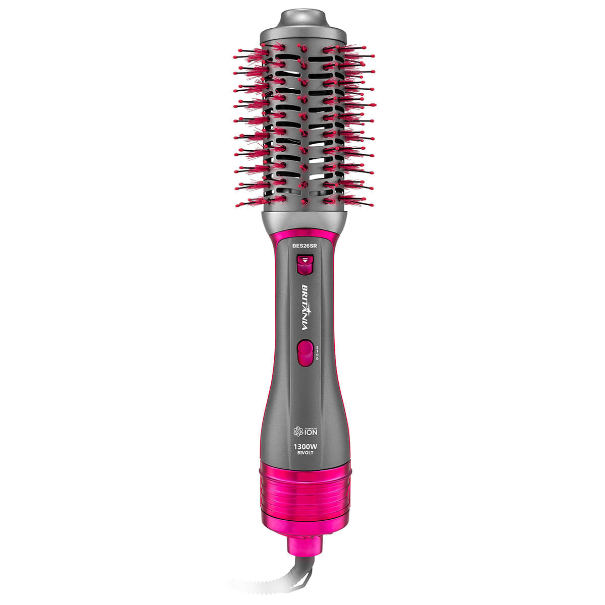 Escova Secadora Britânia 4 em 1 Cerâmica 1300W BES26SR