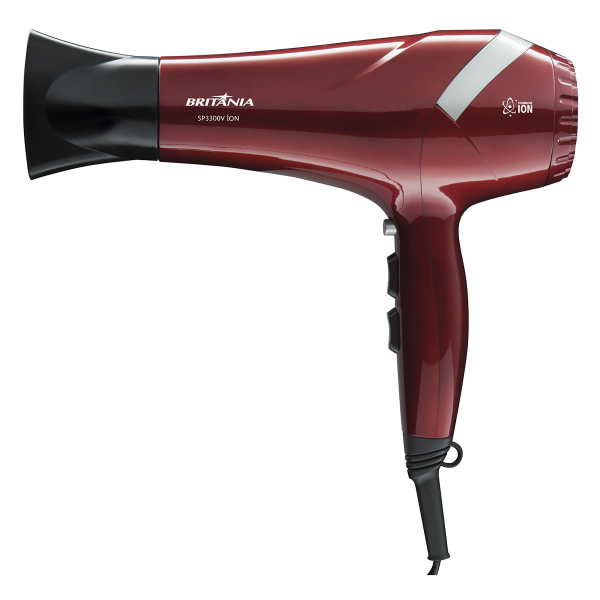 Secador de Cabelo Britânia 3 Temperaturas 1800W SP3300V