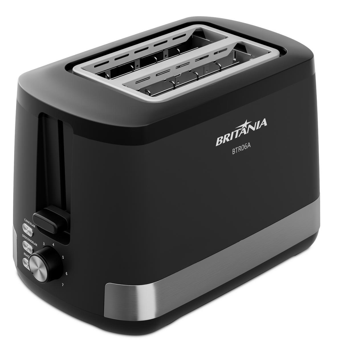 Torradeira Britânia 7 Níveis 800W BTR06A