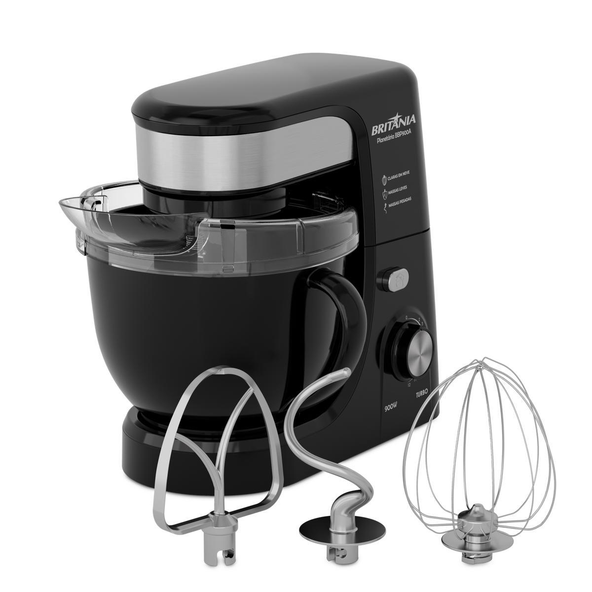 Batedeira Planetária Britânia 900W 12 Velocidades BBP900A