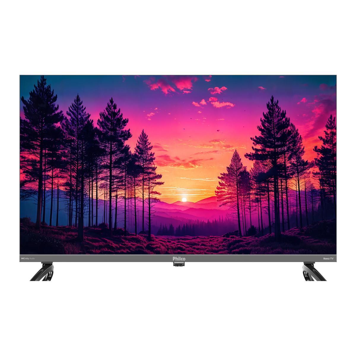 Smart TV 43" Philco Full HD Roku HDR10 Dolby Audio P43KRA