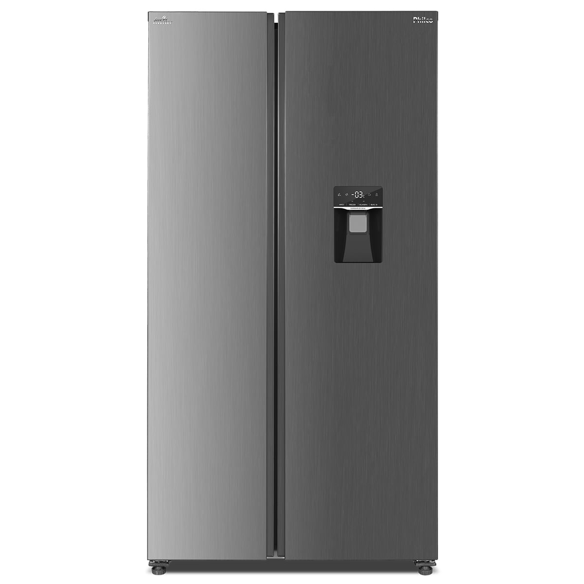 Geladeira Philco Inverter 434L Side by Side Inox PRF633I